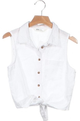 Παιδικό πουκάμισο H&M, Μέγεθος 9-10y/ 140-146 εκ., Χρώμα Λευκό, Βαμβάκι, Τιμή 13,64 €