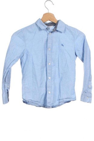 Детска риза H&M, Размер 8-9y/ 134-140 см, Цвят Син, Памук, Цена 23,00 лв.