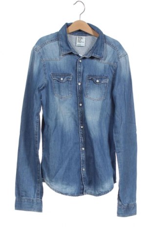 Dětská košile  H&M, Velikost 12-13y/ 158-164 cm, Barva Modrá, 100% bavlna, Cena  351,00 Kč