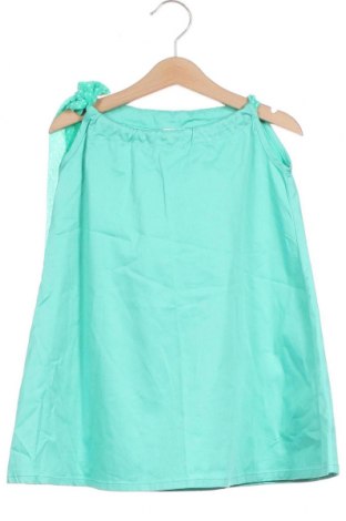 Детска рокля, Размер 3-4y/ 104-110 см, Цвят Зелен, 97% памук, 3% еластан, Цена 33,60 лв.