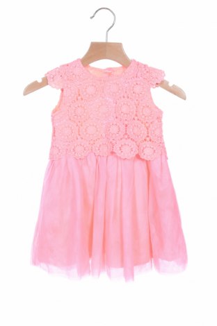 Kinderkleid, Größe 9-12m/ 74-80 cm, Farbe Rosa, Polyester, Preis 19,41 €