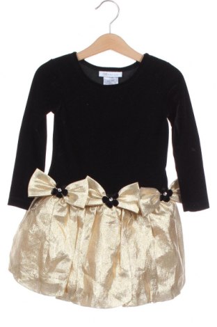 Παιδικό φόρεμα Bonnie Jean, Μέγεθος 2-3y/ 98-104 εκ., Χρώμα Μαύρο, 95% πολυεστέρας, 5% ελαστάνη, Τιμή 18,84 €