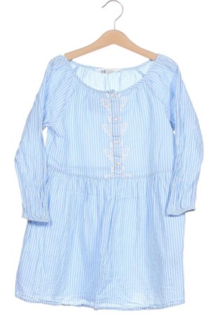 Детска рокля H&M, Размер 4-5y/ 110-116 см, Цвят Син, Цена 32,00 лв.