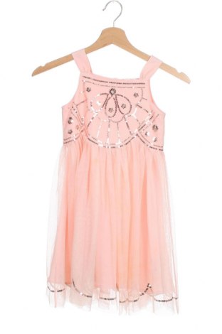 Детска рокля H&M, Размер 6-7y/ 122-128 см, Цвят Розов, Полиестер, Цена 27,90 лв.