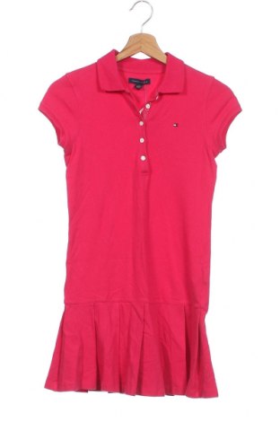 Kinderkleid Tommy Hilfiger, Größe 12-13y/ 158-164 cm, Farbe Rosa, 97% Baumwolle, 3% Elastan, Preis 33,40 €