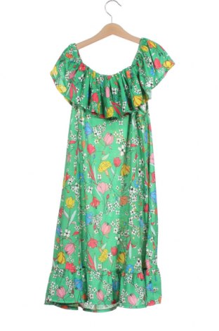 Detské šaty  Zara, Veľkosť 13-14y/ 164-168 cm, Farba Zelená, 98% polyester, 2% elastan, Cena  13,50 €