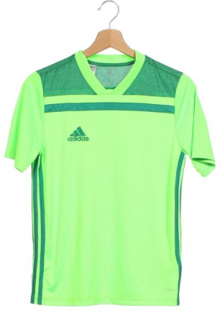 Dziecięcy T-shirt Adidas, Rozmiar 13-14y/ 164-168 cm, Kolor Zielony, Poliester, Cena 76,77 zł