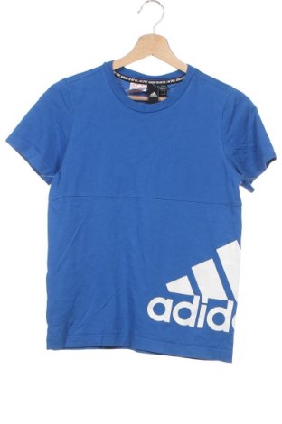 Dziecięcy T-shirt Adidas, Rozmiar 11-12y/ 152-158 cm, Kolor Niebieski, Cena 89,56 zł