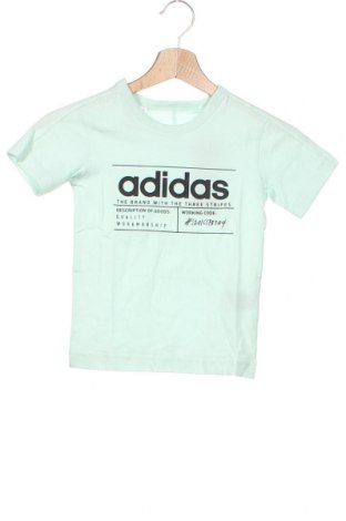 Detské tričko Adidas, Veľkosť 3-4y/ 104-110 cm, Farba Zelená, Bavlna, Cena  17,68 €