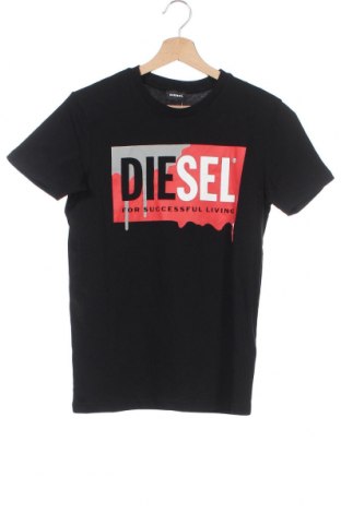 Dětské tričko  Diesel, Velikost 11-12y/ 152-158 cm, Barva Černá, Bavlna, Cena  1 435,00 Kč