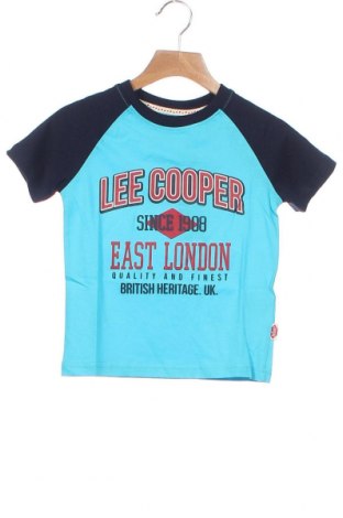 Dziecięcy T-shirt Lee Cooper, Rozmiar 3-4y/ 104-110 cm, Kolor Niebieski, Bawełna, Cena 72,76 zł