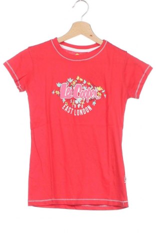 Dziecięcy T-shirt Lee Cooper, Rozmiar 11-12y/ 152-158 cm, Kolor Czerwony, Bawełna, Cena 72,76 zł