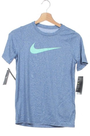 Tricou pentru copii Nike, Mărime 15-18y/ 170-176 cm, Culoare Albastru, Poliester, Preț 135,86 Lei