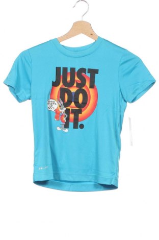 Dziecięcy T-shirt Nike, Rozmiar 5-6y/ 116-122 cm, Kolor Niebieski, Poliester, Cena 117,94 zł