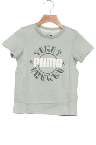 Detské tričko PUMA, Veľkosť 3-4y/ 104-110 cm, Farba Zelená, 96% bavlna, 4% elastan, Cena  21,29 €