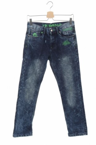 Detské džínsy  Y.F.K., Veľkosť 11-12y/ 152-158 cm, Farba Modrá, 68% bavlna, 32% polyester, Cena  18,14 €