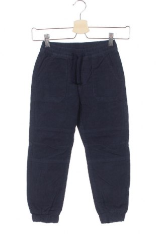 Pantaloni de catifea reiată, pentru copii Charanga, Mărime 4-5y/ 110-116 cm, Culoare Albastru, Bumbac, Preț 79,44 Lei