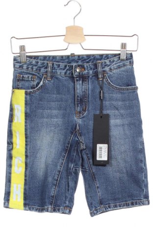 Dětské krátké kalhoty  Richmond, Velikost 9-10y/ 140-146 cm, Barva Modrá, 99% bavlna, 1% elastan, Cena  2 359,00 Kč
