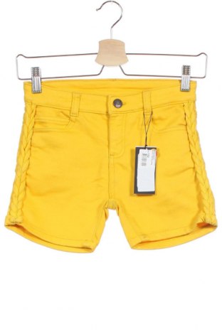 Παιδικό κοντό παντελόνι The New, Μέγεθος 10-11y/ 146-152 εκ., Χρώμα Κίτρινο, 84% βαμβάκι, 15% πολυεστέρας, 1% ελαστάνη, Τιμή 10,67 €