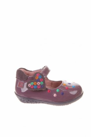 Dětské boty  Agatha Ruiz De La Prada, Velikost 18, Barva Fialová, Pravá kůže, Přírodní velur , Cena  387,00 Kč