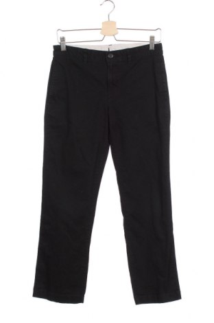 Детски панталон Gap Kids, Размер 15-18y/ 170-176 см, Цвят Черен, 98% памук, 2% еластан, Цена 26,60 лв.