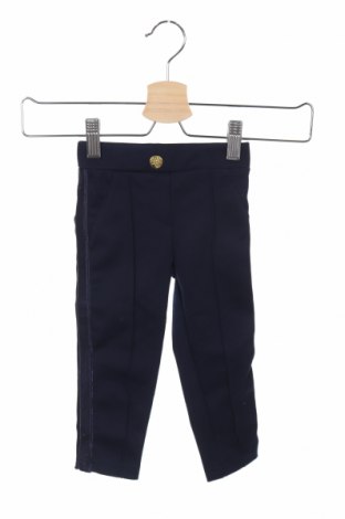 Pantaloni pentru copii Grain De Ble, Mărime 18-24m/ 86-98 cm, Culoare Albastru, 72% poliester, 22% viscoză, 6% elastan, Preț 48,52 Lei