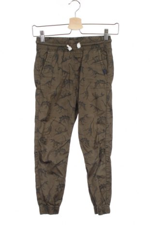 Detské nohavice  H&M, Veľkosť 6-7y/ 122-128 cm, Farba Zelená, Bavlna, Cena  6,58 €