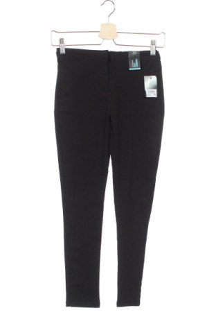 Pantaloni pentru copii Next, Mărime 10-11y/ 146-152 cm, Culoare Negru, 77% viscoză, 20% poliamidă, 3% elastan, Preț 54,34 Lei