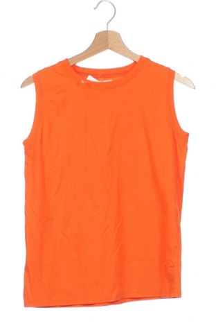 Μπλουζάκι αμάνικο παιδικό, Μέγεθος 14-15y/ 168-170 εκ., Χρώμα Πορτοκαλί, Βαμβάκι, Τιμή 14,29 €