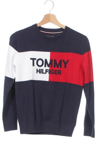 Detský sveter  Tommy Hilfiger, Veľkosť 10-11y/ 146-152 cm, Farba Modrá, Bavlna, Cena  49,87 €