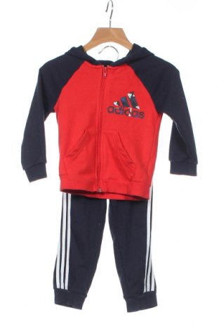 Детски спортен комплект Adidas, Размер 18-24m/ 86-98 см, Цвят Син, 70% памук, 30% полиестер, Цена 79,30 лв.