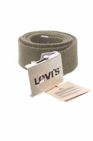 Ζώνη Levi's, Χρώμα Πράσινο, Κλωστοϋφαντουργικά προϊόντα, Τιμή 23,12 €