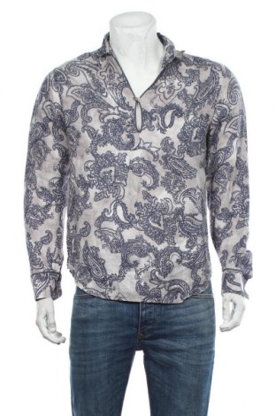 Ανδρική μπλούζα Emporio Armani, Μέγεθος M, Χρώμα Γκρί, 100% λινό, Τιμή 27,71 €