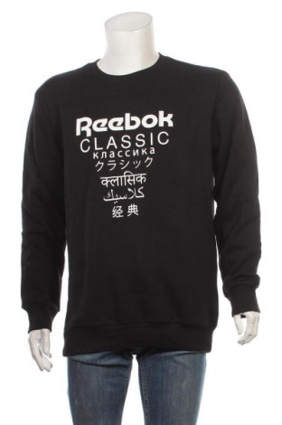 Ανδρική μπλούζα Reebok, Μέγεθος XL, Χρώμα Μαύρο, 80% βαμβάκι, 20% πολυεστέρας, Τιμή 30,82 €