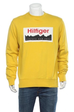Мъжка блуза Tommy Hilfiger, Размер XL, Цвят Жълт, Памук, Цена 64,00 лв.