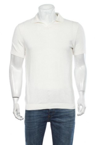 Pánske tričko  Zara, Veľkosť M, Farba Kremová, Bavlna, Cena  18,14 €