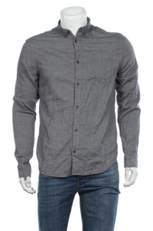 Pánska košeľa  AllSaints, Veľkosť M, Farba Sivá, 90% bavlna, 10% vlna, Cena  10,66 €