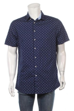 Ανδρικό πουκάμισο Angelo Litrico, Μέγεθος L, Χρώμα Μπλέ, 100% βαμβάκι, Τιμή 16,89 €