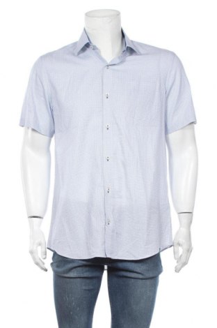 Ανδρικό πουκάμισο Dressmann, Μέγεθος L, Χρώμα Μπλέ, Βαμβάκι, Τιμή 15,59 €