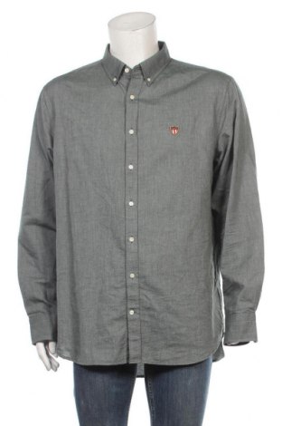Herrenhemd Gant, Größe XXL, Farbe Grün, Baumwolle, Preis 42,21 €