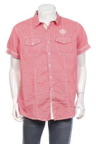 Ανδρικό πουκάμισο Gin Tonic, Μέγεθος XXL, Χρώμα Κόκκινο, Βαμβάκι, Τιμή 15,59 €