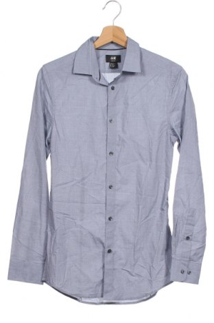 Ανδρικό πουκάμισο H&M, Μέγεθος XS, Χρώμα Μπλέ, Βαμβάκι, Τιμή 16,89 €