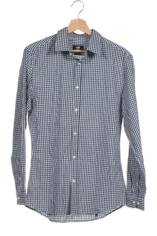 Ανδρικό πουκάμισο H&M, Μέγεθος S, Χρώμα Μπλέ, 65% πολυεστέρας, 35% βαμβάκι, Τιμή 18,84 €