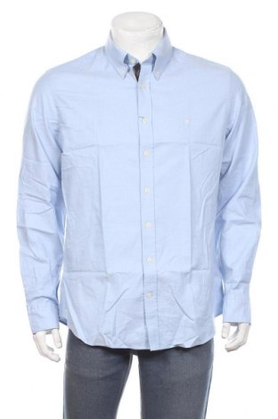 Pánská košile  Hackett, Velikost L, Barva Modrá, 97% bavlna, 3% elastan, Cena  1 502,00 Kč