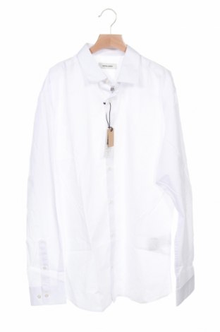 Herrenhemd Jack & Jones, Größe L, Farbe Weiß, 60% Baumwolle, 40% Polyester, Preis 30,54 €