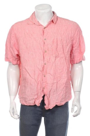 Ανδρικό πουκάμισο Marks & Spencer, Μέγεθος XL, Χρώμα Ρόζ , 100% λινό, Τιμή 16,89 €