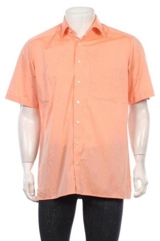 Ανδρικό πουκάμισο Olymp, Μέγεθος L, Χρώμα Πορτοκαλί, Βαμβάκι, Τιμή 18,19 €