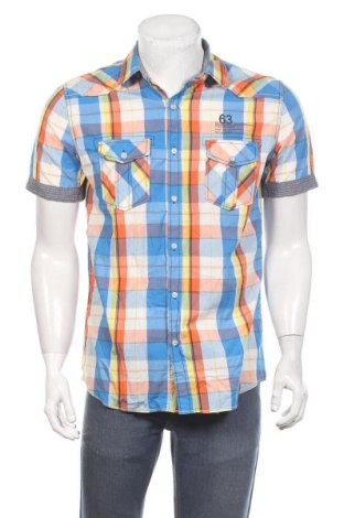 Ανδρικό πουκάμισο Premium Denim, Μέγεθος M, Χρώμα Πολύχρωμο, Βαμβάκι, Τιμή 15,59 €