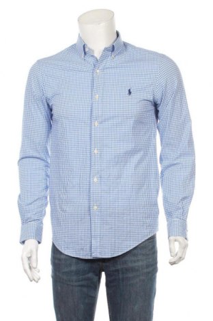 Pánská košile  Ralph Lauren, Velikost S, Barva Modrá, 97% bavlna, 3% elastan, Cena  2 440,00 Kč