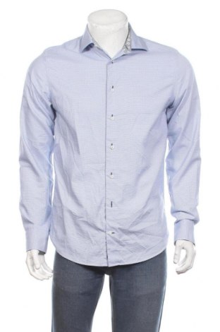 Ανδρικό πουκάμισο Riley, Μέγεθος M, Χρώμα Μπλέ, Βαμβάκι, Τιμή 16,89 €